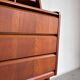 Vintage Danish secretary teak