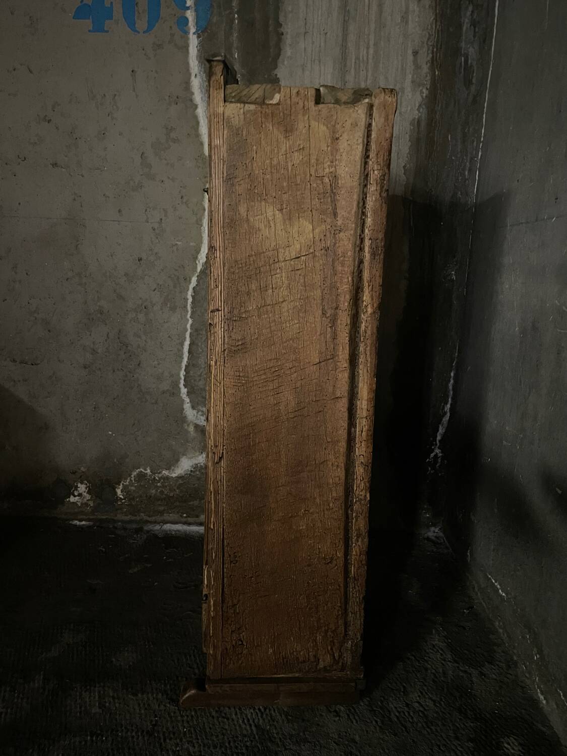 18th century rustic cabinet, Spanish folk art