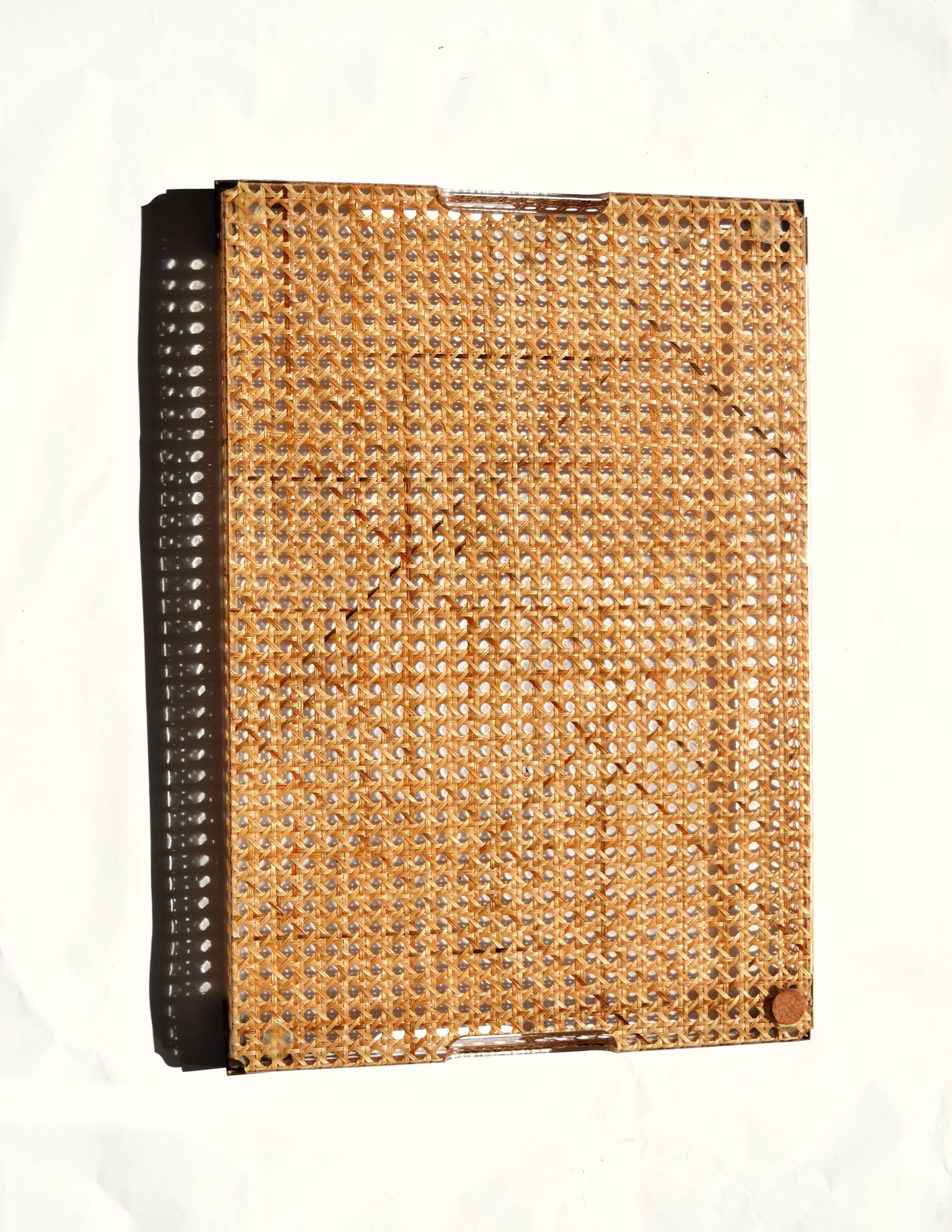 Plexi tray and cannage