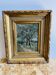 Oil painting on panel jean bain (19th-20th century)