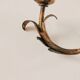 Golden Italian wall lamp