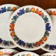 Set of 6 dessert plates Acapulco by Villeroy & Boch - 1970s