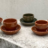 Handmade ceramic egg cups