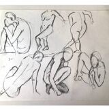 Dessin Composition nu