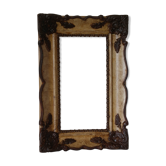Cadre ancien moulure motifs végétaux