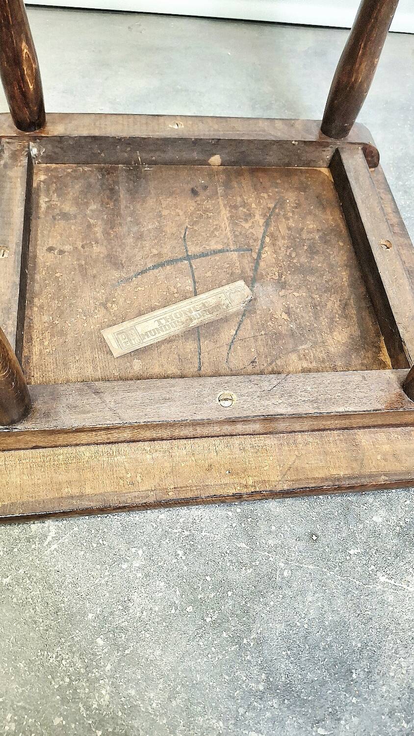 20s Thonet Mundus Borlova Bentwood Side Table