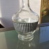 Vichy pattern carafe