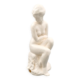 Ceramic Woman Figure, Jihokera Bechyně, 1986, Czechoslovakia