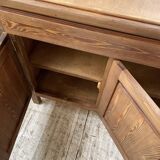 Pitchpine and pine sideboard from the 1950s