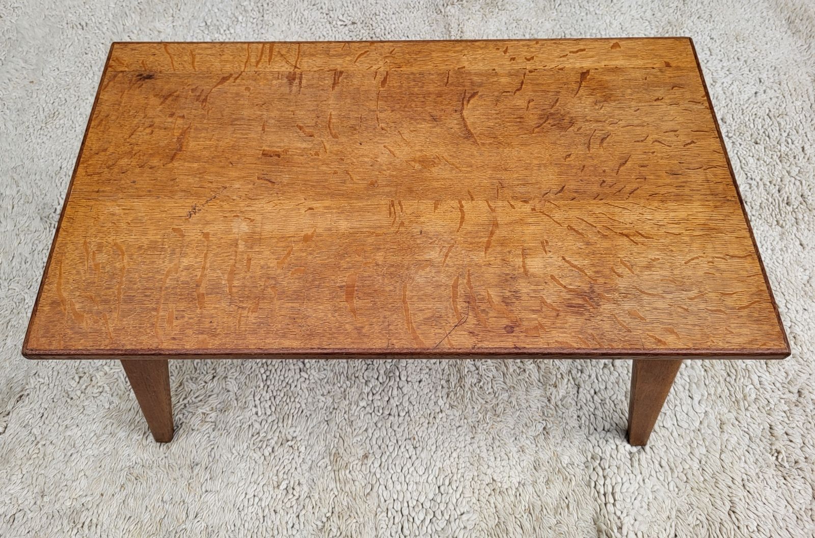 Table basse portique reconstruction 1950