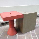 Red Table Massimo Morozzi Tangram 1983 Cassina
