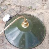 Green enamelled hanging