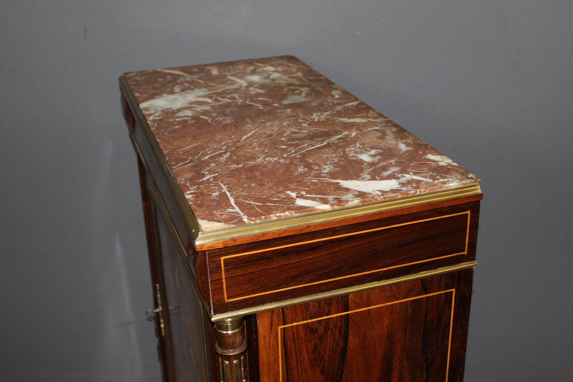 Napoleon III Support Buffet in 19th century marquetry