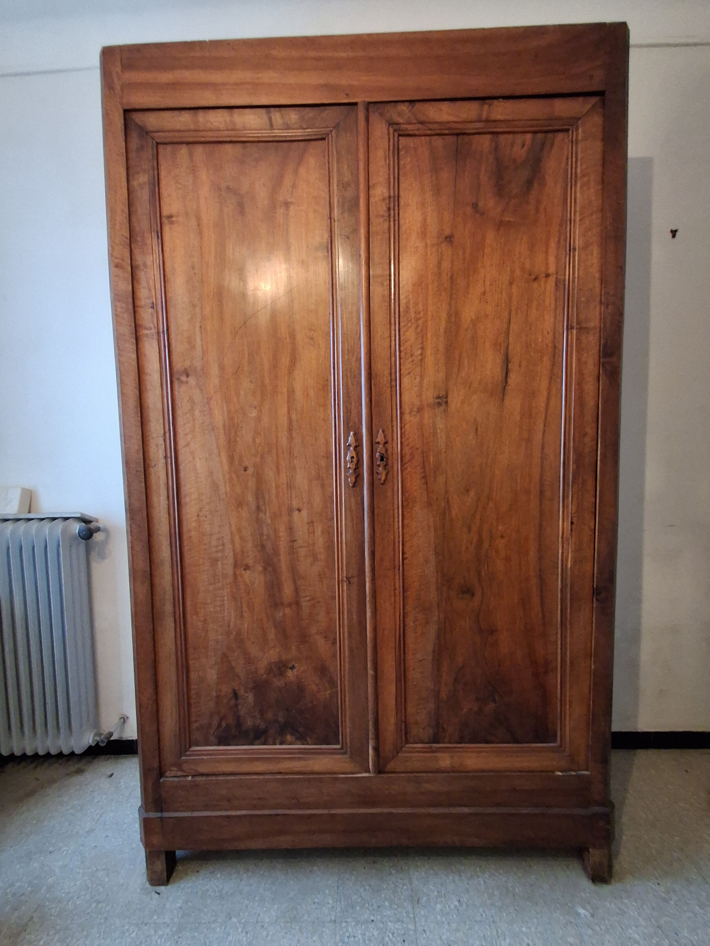Antique walnut wardrobe