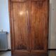 Antique walnut wardrobe