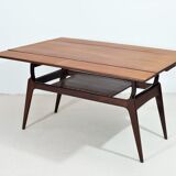 Teak metamorphic table
