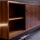 Wilhelm Renz. Enfilade in rosewood and laminate. Circa 1960-70.
