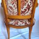 Fauteuil cabriolet ancien bergère chaise