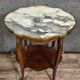 Display table - Louis XV style side table, finely crafted in mahogany.