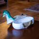 Vide poche canard ancien en barbotine Fratelli Gialletti