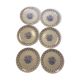 6 dessert plates Gien