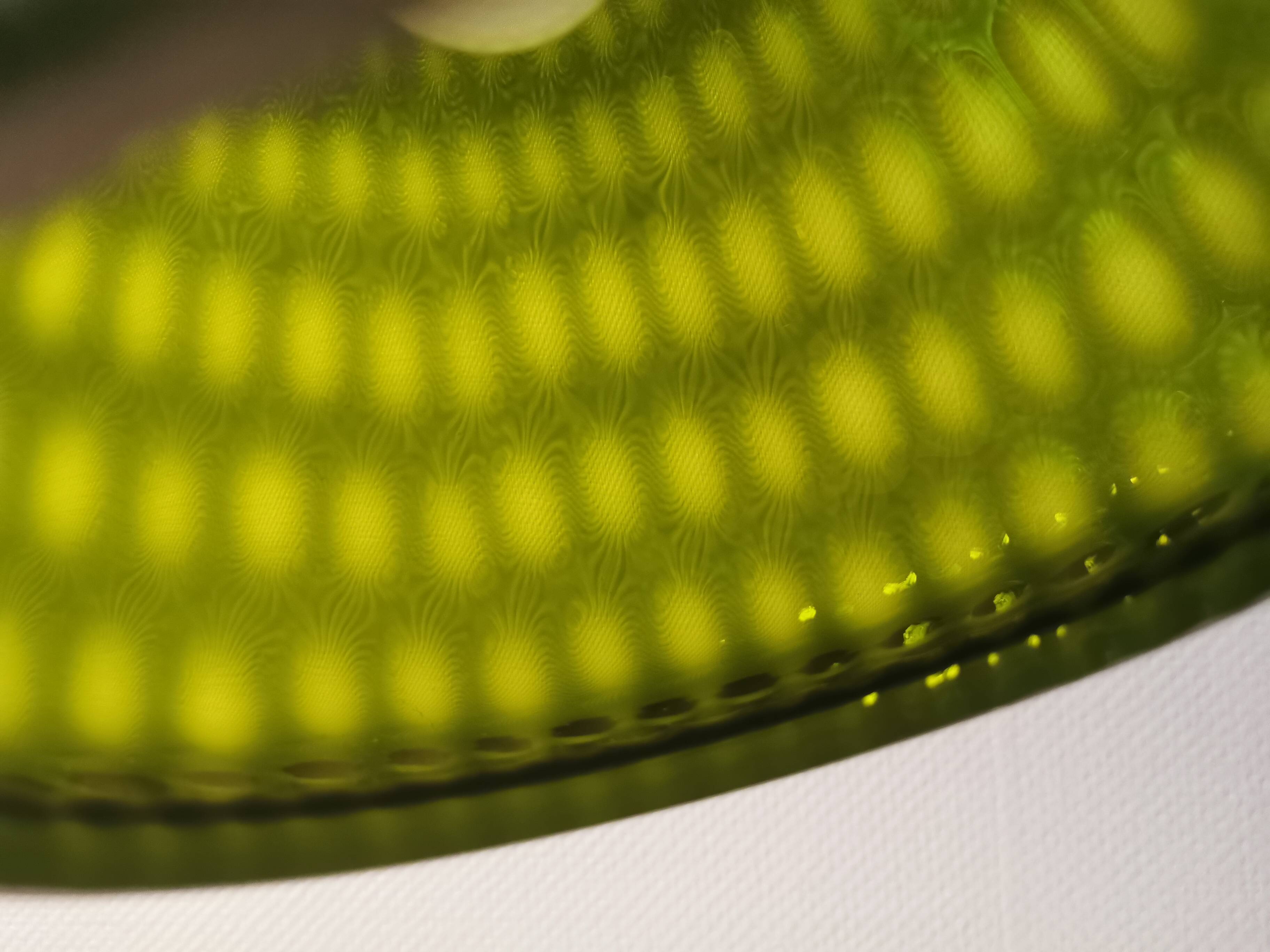 Large hanging lamp designed by Carl Fagerlund for Örrefors Sweden 1960-70s.