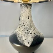 Rare design lamp in ceramic from West Germany by Bay Keramik - cordless, suitable for outdoor use.
