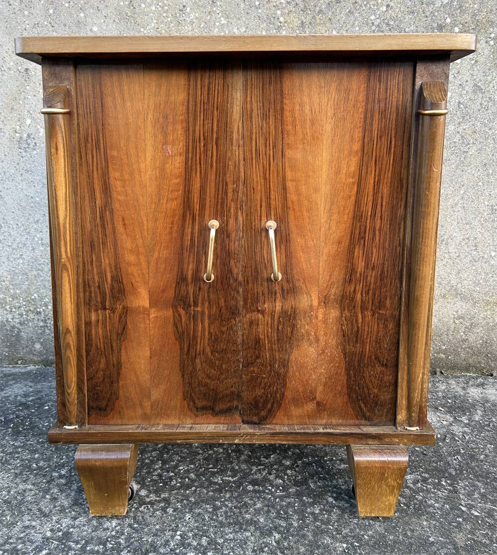 Art Deco bar cabinet, rosewood, 1930s