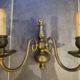 Old bronze sconces 2 lights