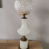 Vintage opaline lamp