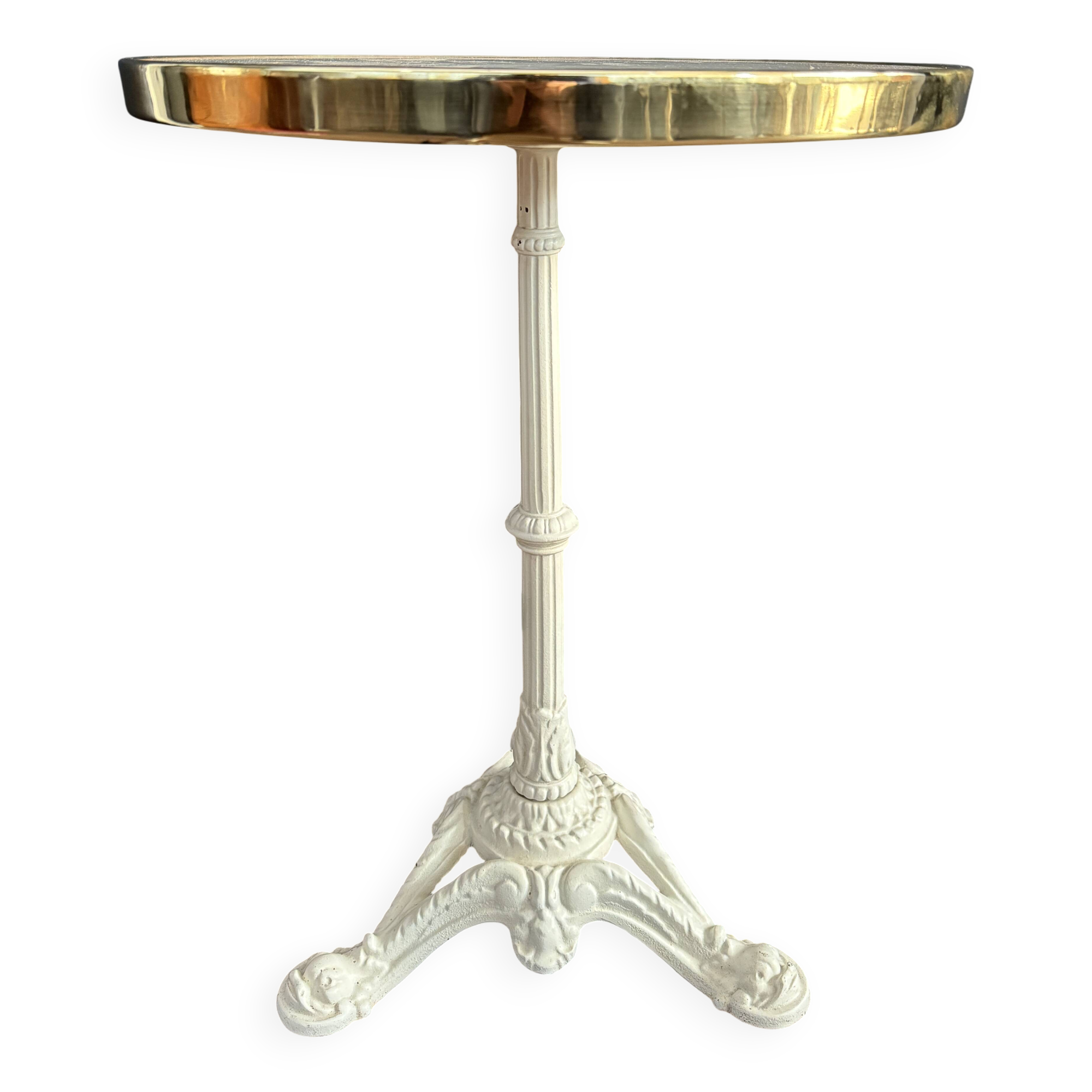 1930s marble bistro table