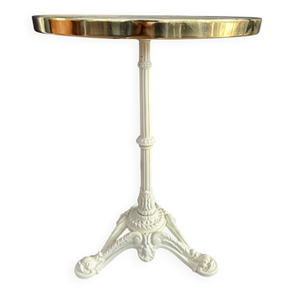 Table de bistro année 30 en marbre