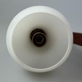 60s 70s lamp teak light wall lamp Uno & Östen Kristiansson for Luxus