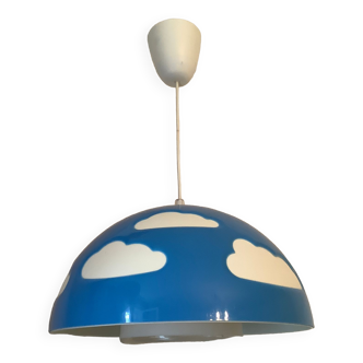 Vintage ikea cloud blue pendant lamp