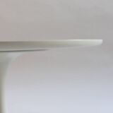 1960s White Tulip Coffee Table by Maurice Burke for Arkana 75