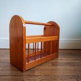 Porte revues ancien en bois