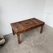 Savoyard folk art coffee table