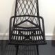 Chair rattan and scoubidou