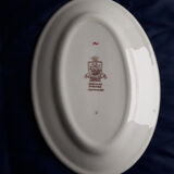 Grindley Hercules vitrified Southwind 22 x 15.5 cm oval dish