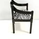 'Carimate' Black Walnut and Velvet Chair by Vico Magistretti for Cassina, 1