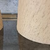 Pair of vintage ceramic lamps made in Italy