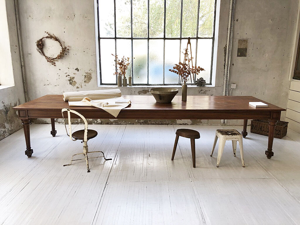 4m XXL oak farm table