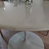 Table circle artifort pierre paulin