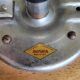 Tabouret industriel télescopique, Mirima, France vers 1950