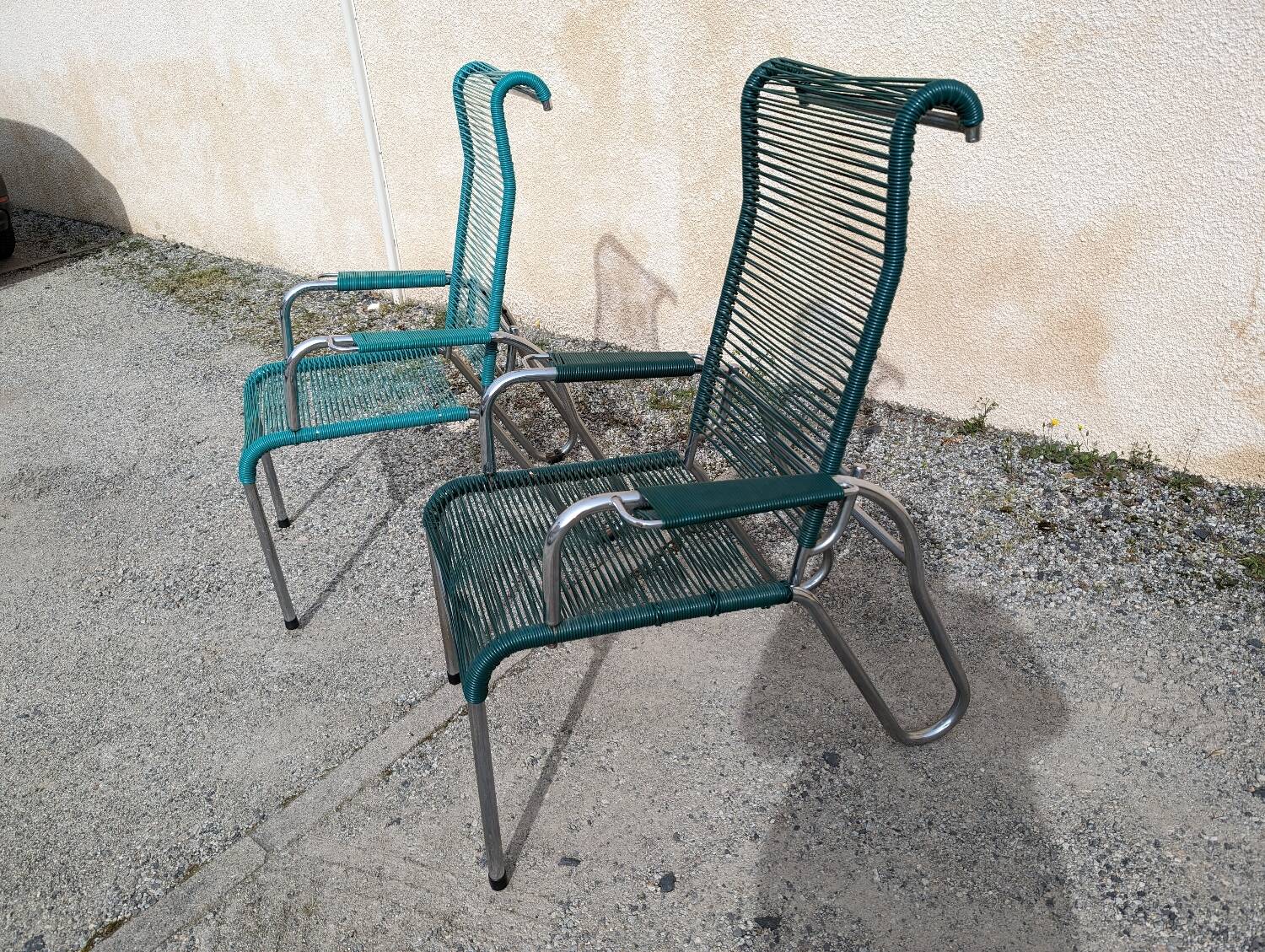 Scoubidou vintage relax armchair