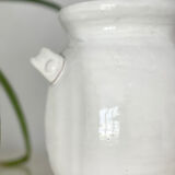 Glazed terracotta pot