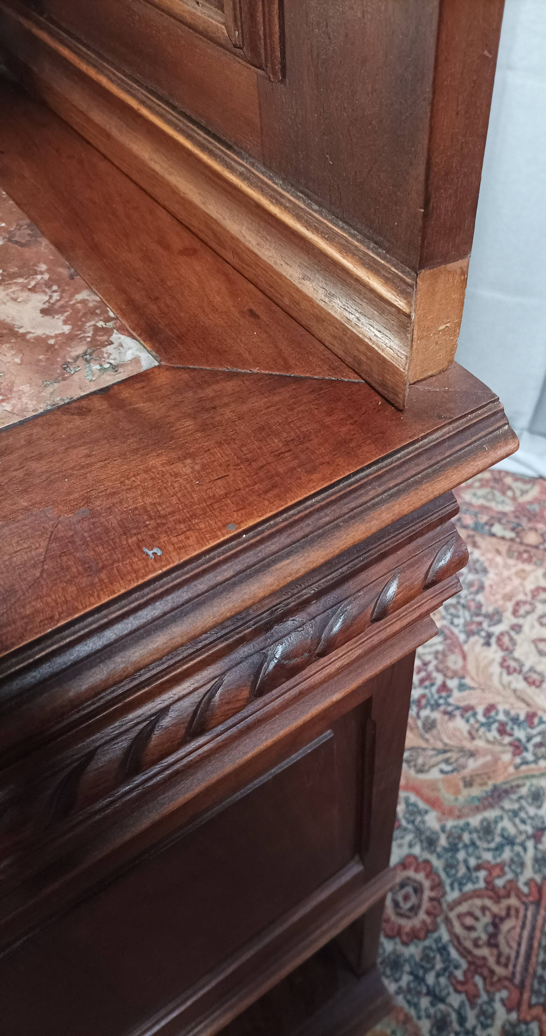 Renaissance walnut sideboard