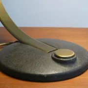 Brass table lamp, model Hillebrand 7613, 1960s