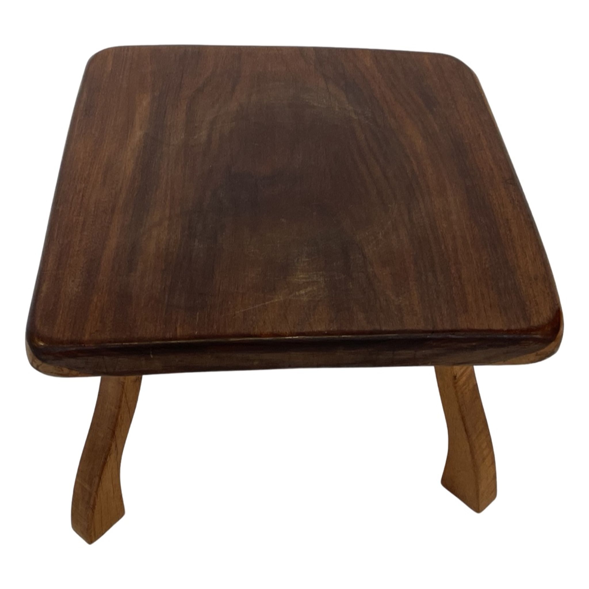 Table d'appoint vintage en bois