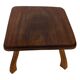 Vintage wooden tree trunk stool plant stool